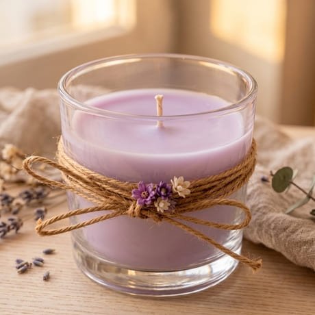 Lit_artisanal_candle_on_wood_2K_20260922174757